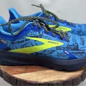 Brooks Launch 9 Blue Running Shoes Sneakers Size 9 B